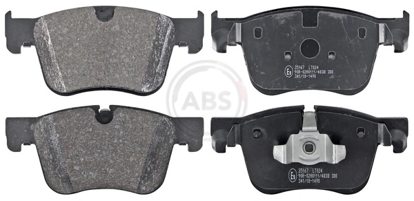 Brake Pad Set, disc brake 35167