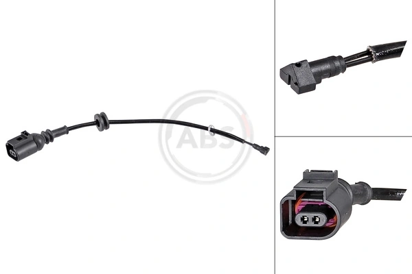 Warning Contact, brake pad wear 39791