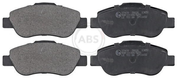 Brake Pad Set, disc brake 37439