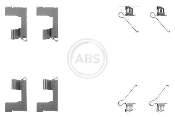 Accessory Kit, disc brake pad 1179Q