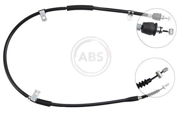 Cable Pull, parking brake K19098