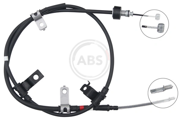 Cable Pull, parking brake K17506