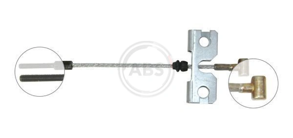 Cable Pull, parking brake K19751
