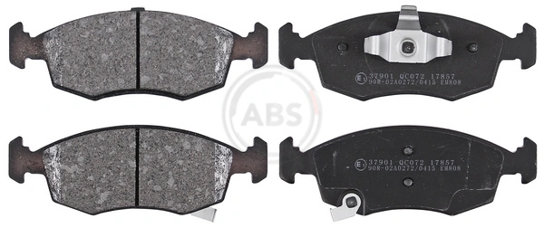 Brake Pad Set, disc brake 37901