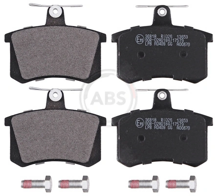 Brake Pad Set, disc brake 36818