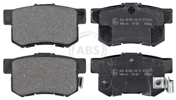 Brake Pad Set, disc brake 36757