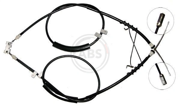 Cable Pull, parking brake K17695