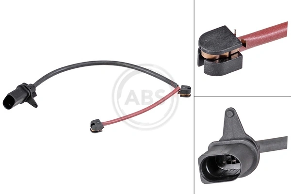 Warning Contact, brake pad wear 39968