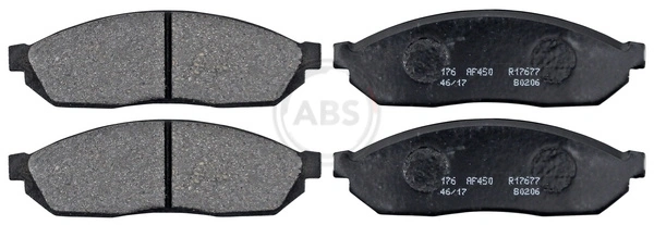 Brake Pad Set, disc brake 36156