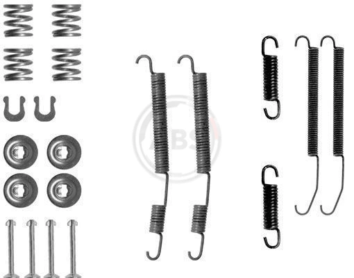 Accessory Kit, brake shoes 0760Q