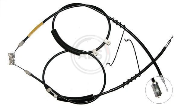 Cable Pull, parking brake K17715