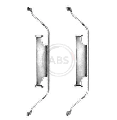 Accessory Kit, disc brake pad 1096Q