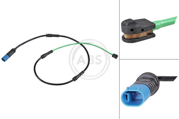 Warning Contact, brake pad wear 39476