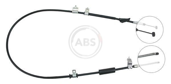 Cable Pull, parking brake K15687