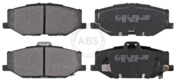 Brake Pad Set, disc brake 35317
