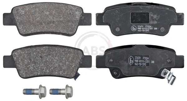 Brake Pad Set, disc brake 37651