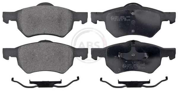 Brake Pad Set, disc brake 37469