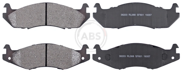 Brake Pad Set, disc brake 38203