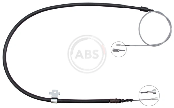 Cable Pull, parking brake K10153