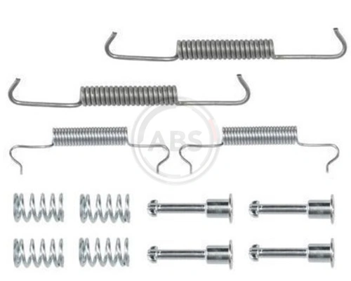 Accessory Kit, parking brake shoes 0887Q
