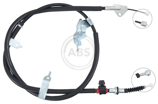Cable Pull, parking brake K17604