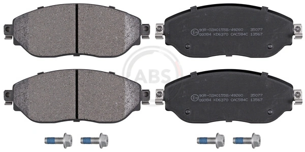 Brake Pad Set, disc brake 35077