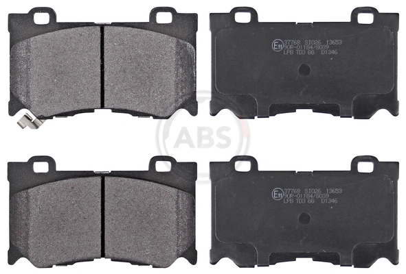 Brake Pad Set, disc brake 37768
