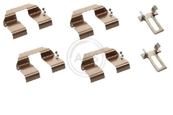 Accessory Kit, disc brake pad 1233Q