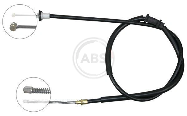 Cable Pull, parking brake K13096