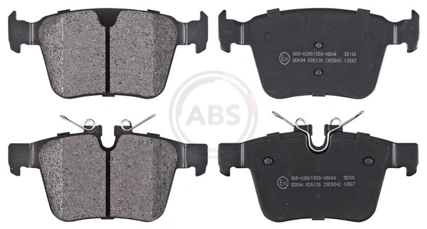 Brake Pad Set, disc brake 35100