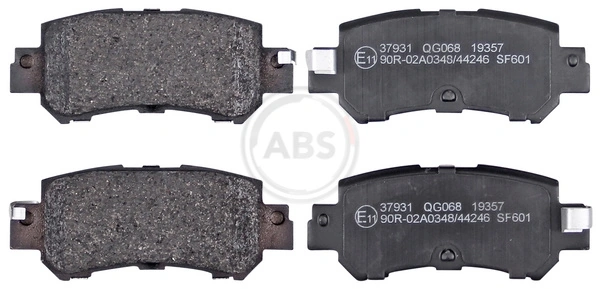 Brake Pad Set, disc brake 37931