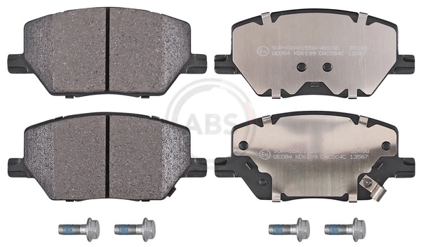 Brake Pad Set, disc brake 35098