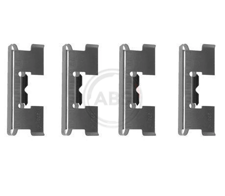 Accessory Kit, disc brake pad 1017Q