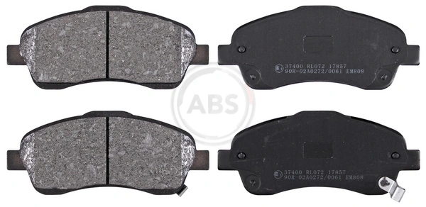 Brake Pad Set, disc brake 37400