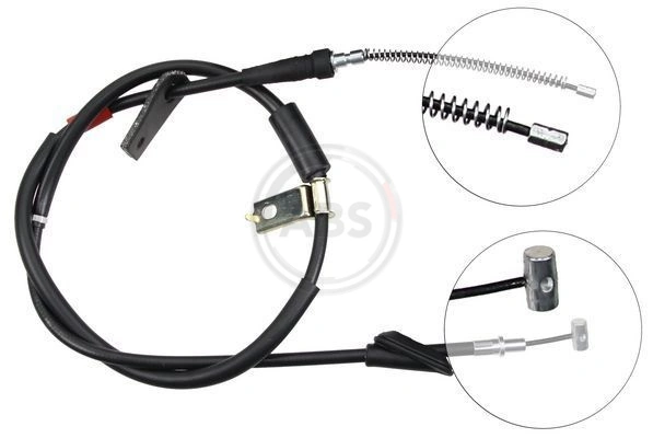 Cable Pull, parking brake K18817