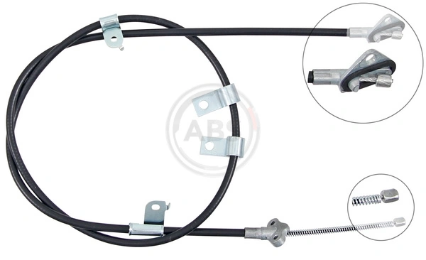Cable Pull, parking brake K14096