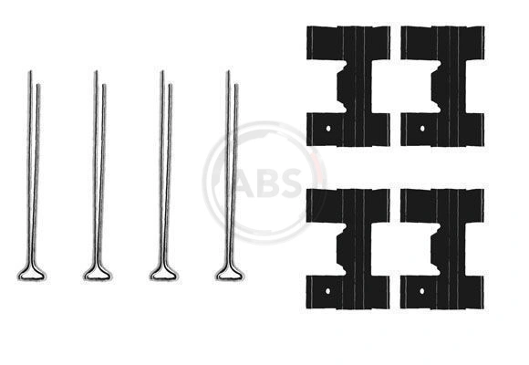 A.B.S. Accessory Kit, disc brake pad 0951Q