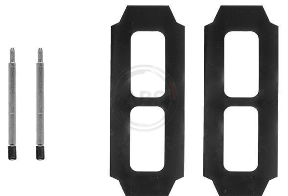 Accessory Kit, disc brake pad 0987Q