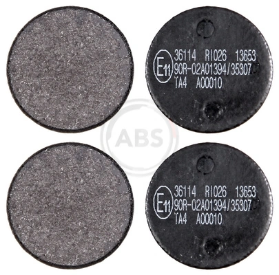 Brake Pad Set, disc parking brake 36114