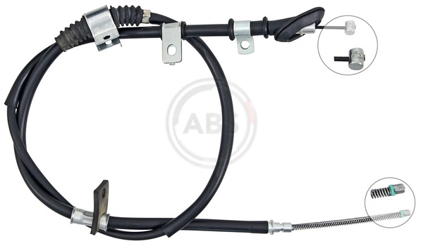 Cable Pull, parking brake K14198