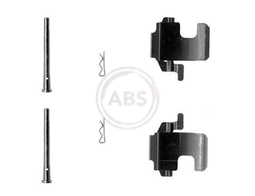 Accessory Kit, disc brake pad 1273Q