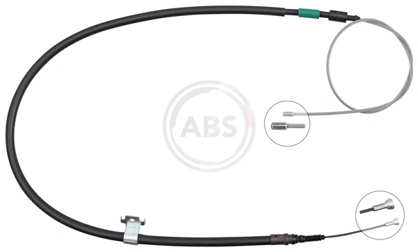 Cable Pull, parking brake K10160