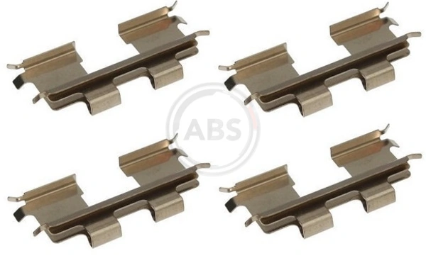 Accessory Kit, disc brake pad 1667Q