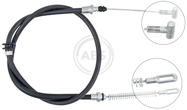 Cable Pull, parking brake K19886