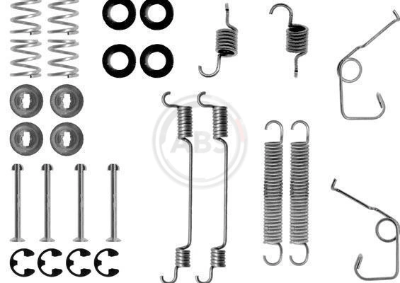 Accessory Kit, brake shoes 0706Q