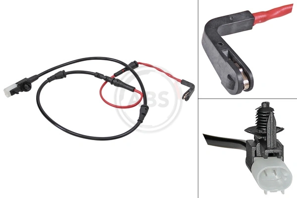 Warning Contact, brake pad wear 39923