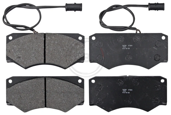 Brake Pad Set, disc brake 36590