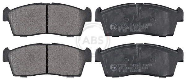 Brake Pad Set, disc brake 37236