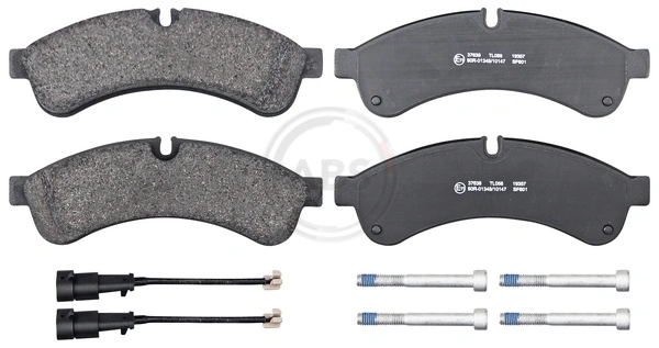 Brake Pad Set, disc brake 37638