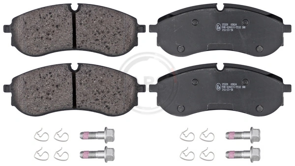 Brake Pad Set, disc brake 35320